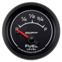 Analog Gauges - Fuel Level Gauges - Auto Meter - Auto Meter ES Electric Fuel Level Gauge - 2-1/16 in.