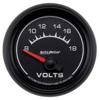 Analog Gauges - Voltmeters - Auto Meter - Auto Meter ES Electric Voltmeter Gauge - 2-1/16"