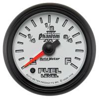 Auto Meter Phantom II Electric Programmable Fuel Level Gauge - 2-1/16 in.