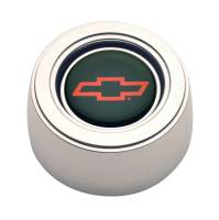 GT Performance - GT Performance GT3 Hi-Rise Chevy Bowtie Color Horn Button Polished