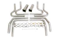 Hedman Hedders - Hedman Hedders 2-3/8" BB Chevy Weld Up Kit- 4-1/2" Weld On Collecto