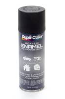 Paints, Coatings  and Markers - Enamel Paint - Dupli-Color / Krylon - Dupli-Color® Premium Enamel - 12 oz. Can - Flat Black