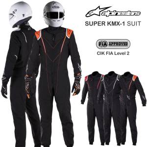 Racing Suits - Kart Racing Suits - Alpinestars Super KMX-1 Karting Suits - $499.95