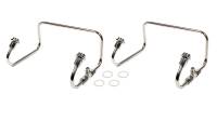 Air & Fuel System - The Blower Shop - The Blower Shop 3/8" NPT Single Male Inlet Carburetor Fuel Line 6 AN Dual Outlets Stainless