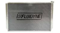 Fluidyne - Fluidyne Double Pass Radiator and Fan 29" W x 18" H x 5-5/8" D