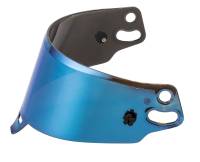 Sparco Helmet Shield - Blue Iridium