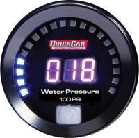 Digital Gauges - Digital Water Pressure Gauges - QuickCar Racing Products - QuickCar Digital Water Pressure Gauge 0-100