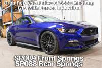 BMR Suspension - BMR Suspension Lowering Springs - Front - Performance Version  - Red - 2015-17 Mustang - Image 2