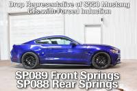 BMR Suspension - BMR Suspension Lowering Springs - Front - Performance Version  - Red - 2015-17 Mustang - Image 3