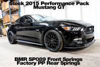 BMR Suspension - BMR Suspension Lowering Springs - Front - Performance Version  - Red - 2015-17 Mustang - Image 5