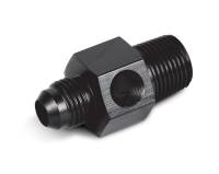 Gauge Adapter - Male NPT to Male AN Flare Gauge Adapters - Earl's - Earl's Products #6 Ano-Tuff Fuel Press. Gauge Adapter Fitting