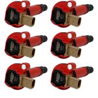 Mallory Ignition Coils 6pk Ford Eco-Boost 3.5L V6 11-16  Red