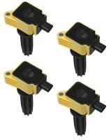Ignition & Electrical System - Ignition Systems and Components - Accel - Accel Coil - Ford 2.0L/2.3L EcoBoost 4pk - Yellow