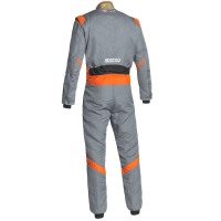 Sparco Victory RS-7 Racing Suit - Grey / Orange 0011277HGRAR (Back)