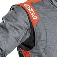Sparco Victory RS-7 Boot Cut Racing Suit - Grey / Orange 0011277HGRAR (Floating Sleeves)
