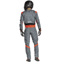 Sparco Victory RS-7 Boot Cut Racing Suit - Grey / Orange 0011277HGRAR
