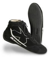 Racing Shoes - Shop All Auto Racing Shoes - Impact - Impact Alpha Driver Shoe - Black - Size 10.5