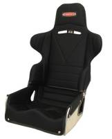 Kirkey 65 Series Adjustable Road Race Seat w/ Cover - Black - 15"