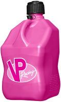 VP Racing Fuels Motorsports Utility Jug - Square - 5 Gallon - Pink (Case of 4)