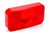 Bargman Replacement Taillight Lens Red W/ License Brkt