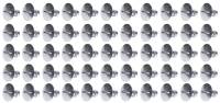 Ti22 Large Head Dzus Buttons .500 Long - Pack of 50