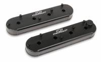 Holley GM Track Series LS Valve Covers - Satin Black
