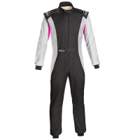 Sparco Competition US Boot Cut Suit - Black/White 001128LNRBF
