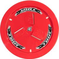 Dirt Defender Racing Products Quick Release Fastener Mud Cover Vented Cover Only Plastic - Red