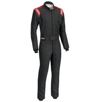 Sparco Conquest R506 Suit - Black/Red 0011282NRRS