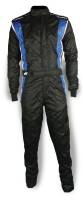 Impact Phenom Racing Suit - Medium - Black / Blue