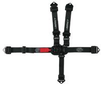 Racing Harnesses - Latch & Link Restraint Systems - Impact - Impact 16.2 Junior Latch & Link Restraints - 5 Point - Black
