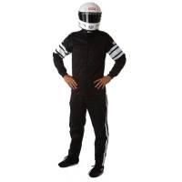 RaceQuip 120 Series Pyrovatex Racing Jacket (Only) - Black - 5X-Large
