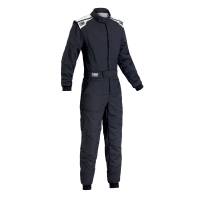 OMP Racing - OMP First-S Race Suit - Black/White - Medium - Image 1