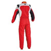 OMP Racing - OMP First Evo Suit - Red/White - 54 - Image 2