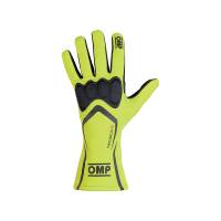 OMP Racing - OMP Tecnica-S Gloves - Fluo Yellow - Large - Image 1