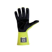 OMP Racing - OMP Tecnica-S Gloves - Fluo Yellow - Large - Image 2