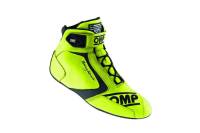 OMP Racing - OMP 40th Anniversary Shoe - Fluo Yellow - Size 6