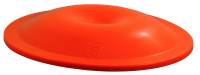 Dirt Defender Air Cleaner Top - Plastic - 14" Diameter - Neon Orange