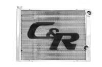 C&R Racing - C&R Racing Double Pass Radiator - Open - 31 x 16? - 1-3/4" Depth High Outlet - RH Inlet / RH Outlet