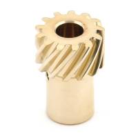Distributors, Magnetos and Components - Magnetos and Components - Fuel Injection Enterprises - FIE Magneto Gear - 0.491" Shaft - Pre Drilled - RH Rotation - Aluminum / Bronze - Chevy V6 / V8