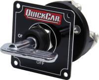 QuickCar Master Disconnect Black w/Removable Silver Key