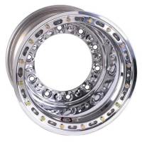 Weld HS Wide 5 Modified Wheel - 15' x 12" - 5" Back Spacing - Aluminum - Polished - Outer Bead-Loc