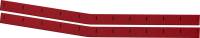 Five Star 1981-88 MD3 Monte Carlo Street Stock Wear Strips - Red (Pair)
