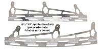 Late Model / Pro Stock Body Components - Late Model Spoilers - Five Star Race Car Bodies - Five Star 2019 Late Model Spoiler Replacement Brackets - 70 Degree - 2-Piece