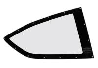 Five Star 2019 Late Model Quarter Window w/ Blackout Border - Polycarbonate - Pre-Cut / Drilled - Right