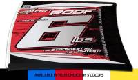 Five Star Race Car Bodies - Five Star MD3 Roof - Black w/ Neon Bright Orange Protective Roof Cap - Image 5