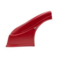 Five Star MD3 Plastic Dirt Fender - Left- Red (Newer Style)