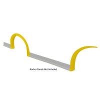 Five Star MD3 Wheel Flare Kit - Yellow - Right