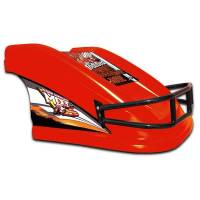 Five Star Race Car Bodies - Five Star MD3 Modified Nose - Red - Image 2