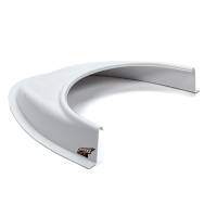 Five Star Race Car Bodies - Five Star MD3 Hood Scoop - 3" Tall - Flat Bottom - White - Image 2